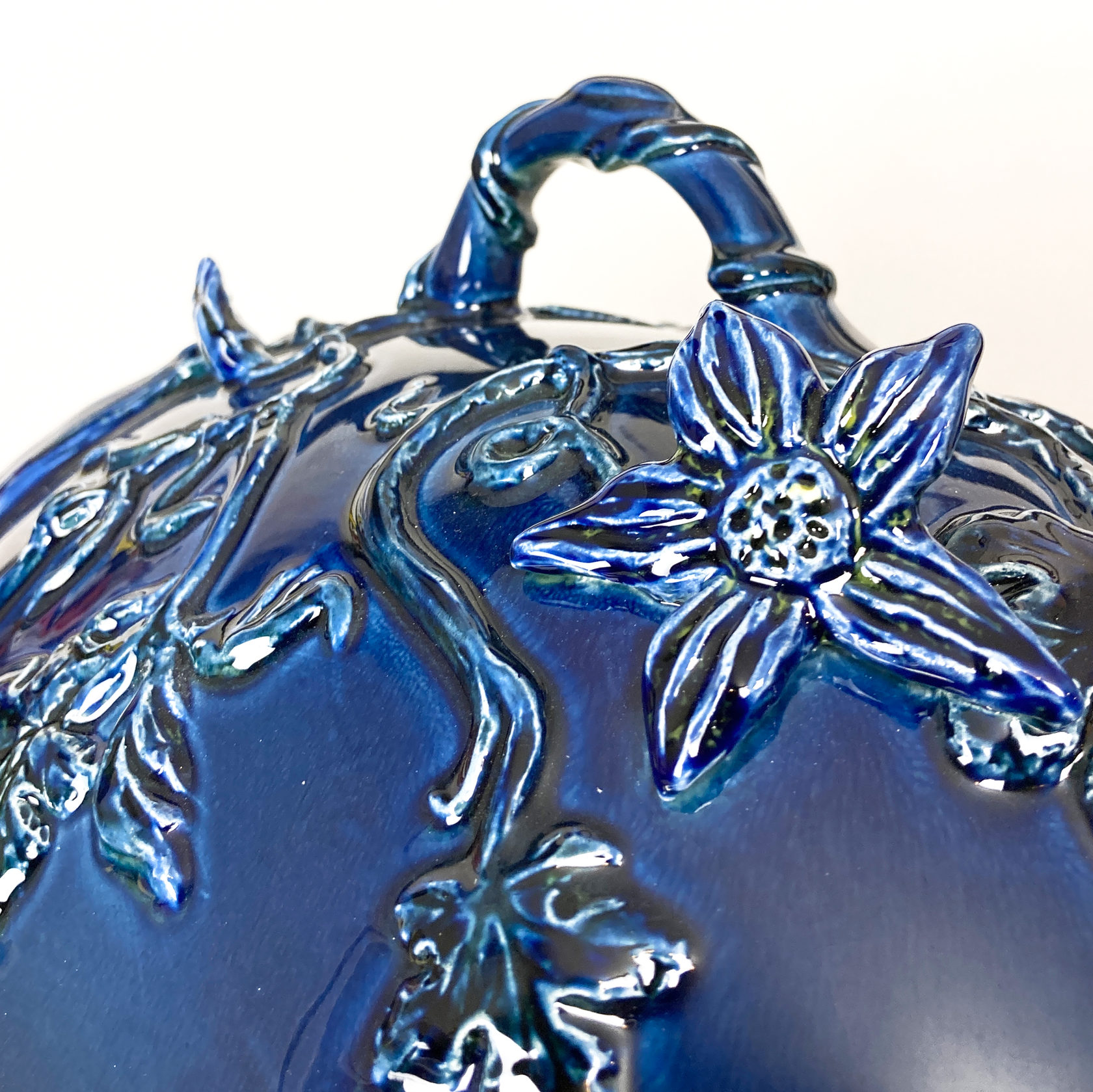 Блюдо для рагу Красный/роспись PROVANSFAIENCE sun-id-994754 - Вид №7