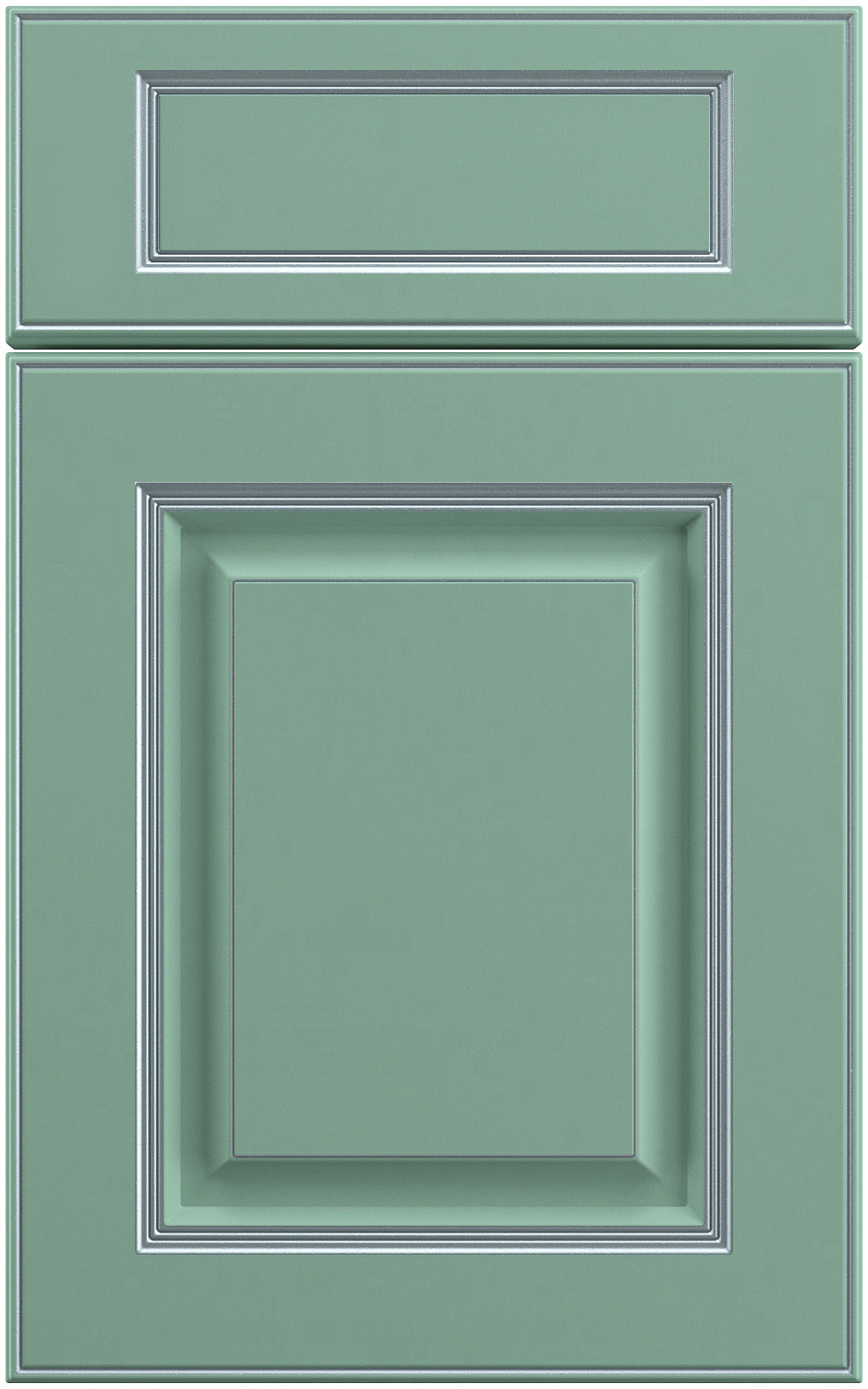 Фасады для кухни Патина Фрезеровка «Этьен+» 803 Бирюзовая пастель SIDAK SIST3112-7044