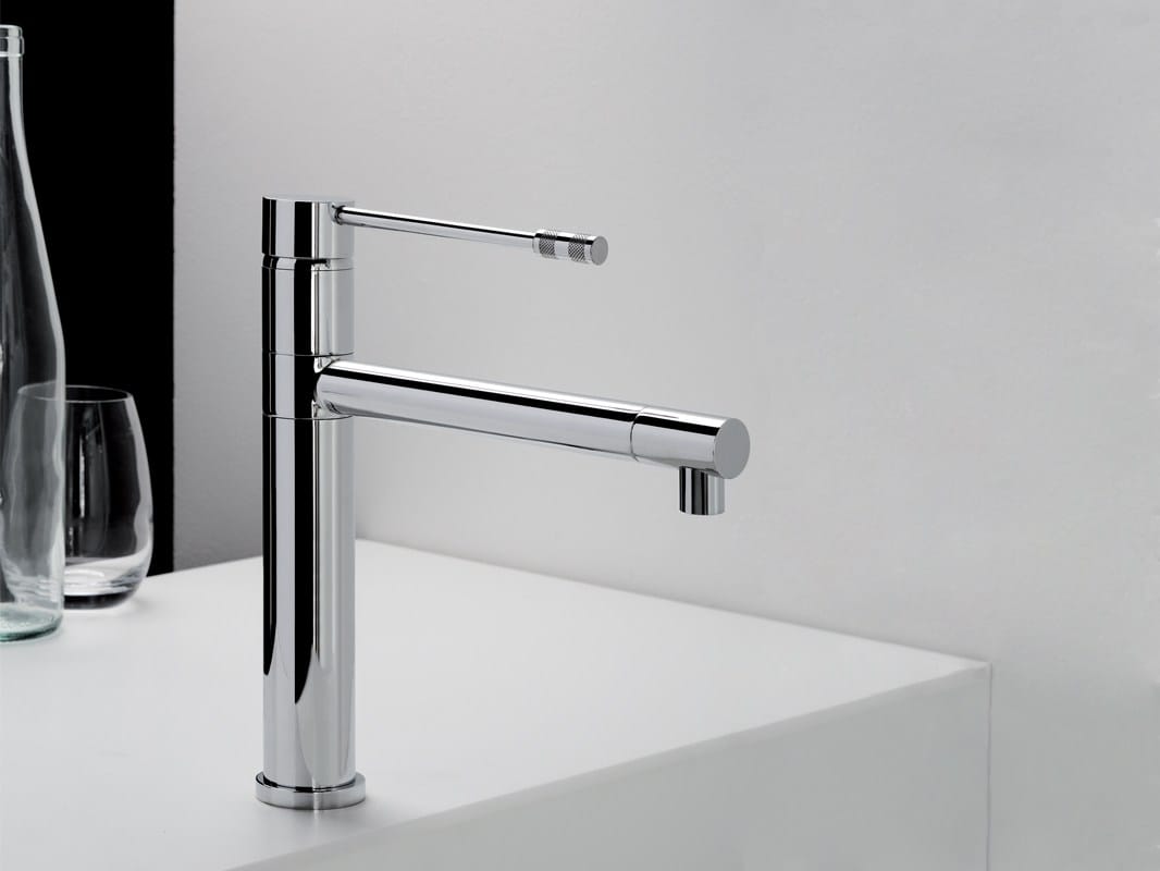 Металлический однорычажный кухонный смеситель Ritmonio диаметр 35 кухня ARCH-00039654