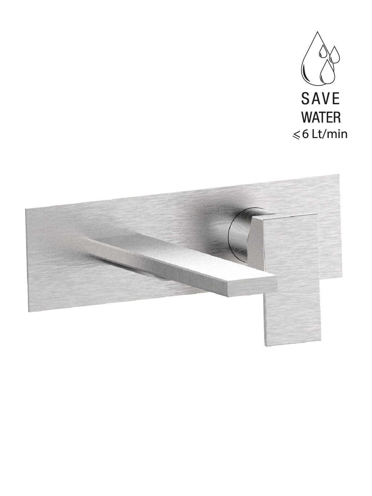 Настенный смеситель для раковины с пластиной без слива Rubinetterie Frattini Vita Due ARCH-00054452 - Вид №15