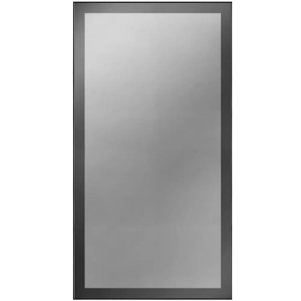 Фасад-витрина KONSENSA Вельск 60x137 см чёрный матовый для кухонного шкафа 89405454 STLM-1581810 - Вид №1