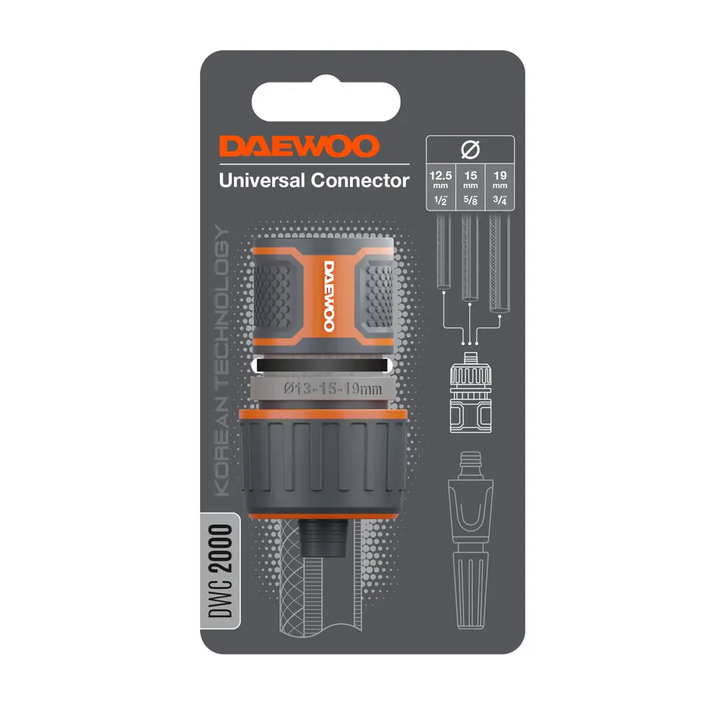 Коннектор Santreyd для систем полива 3/4 дюйма 89372598 STLM-0955604 - Вид №2