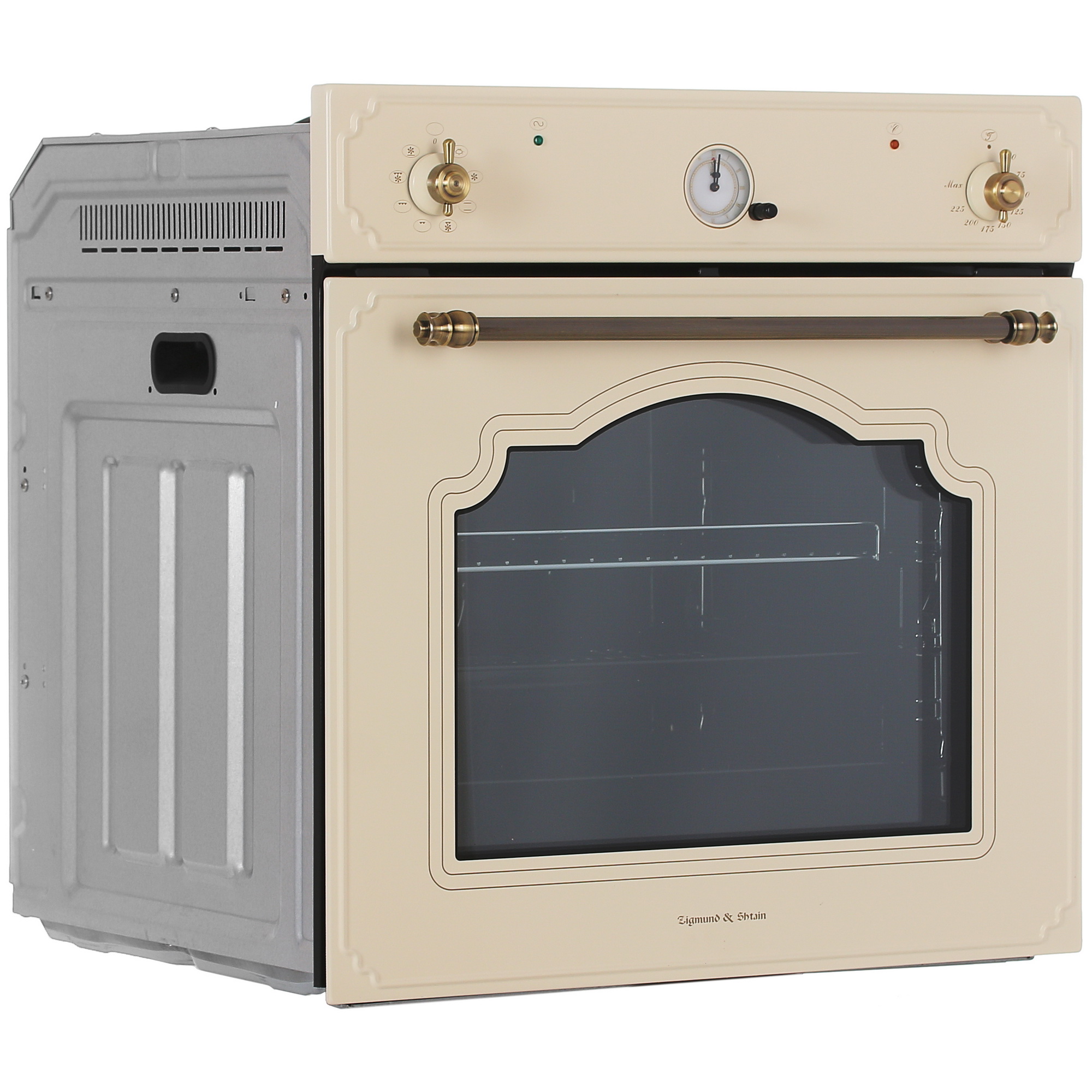 8189714 Электрический духовой шкаф Zigmund & Shtain E 135 X бежевый STDN-0065353 - Вид №1