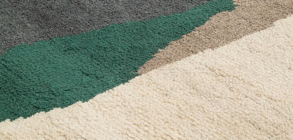 Прямоугольный ковер ручной работы из шерсти ROCHE BOBOIS Nativ ARCH-00028580 - Вид №2