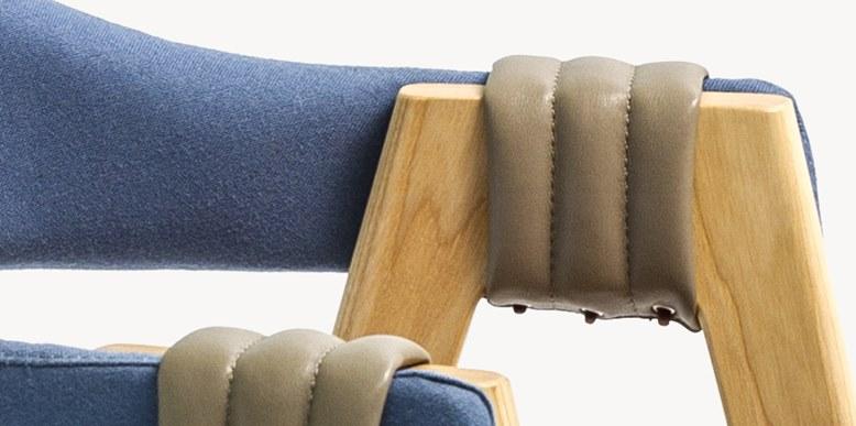 Moroso Штабелируемый деревянный стул с подлокотниками Mathilda sun-id-1407214 - Вид №20