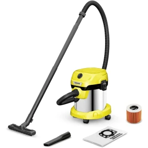 Пылесос строительный Karcher WD 2 Plus S V-15/4/18/C, 1000 Вт, 15 л