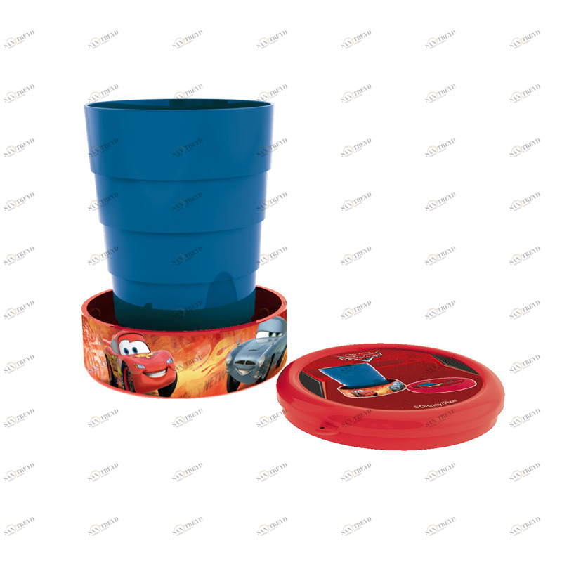 Стакан складной "Тачки", 280 мл STOR ТАЧКИ 336011 Синий Santreyd 