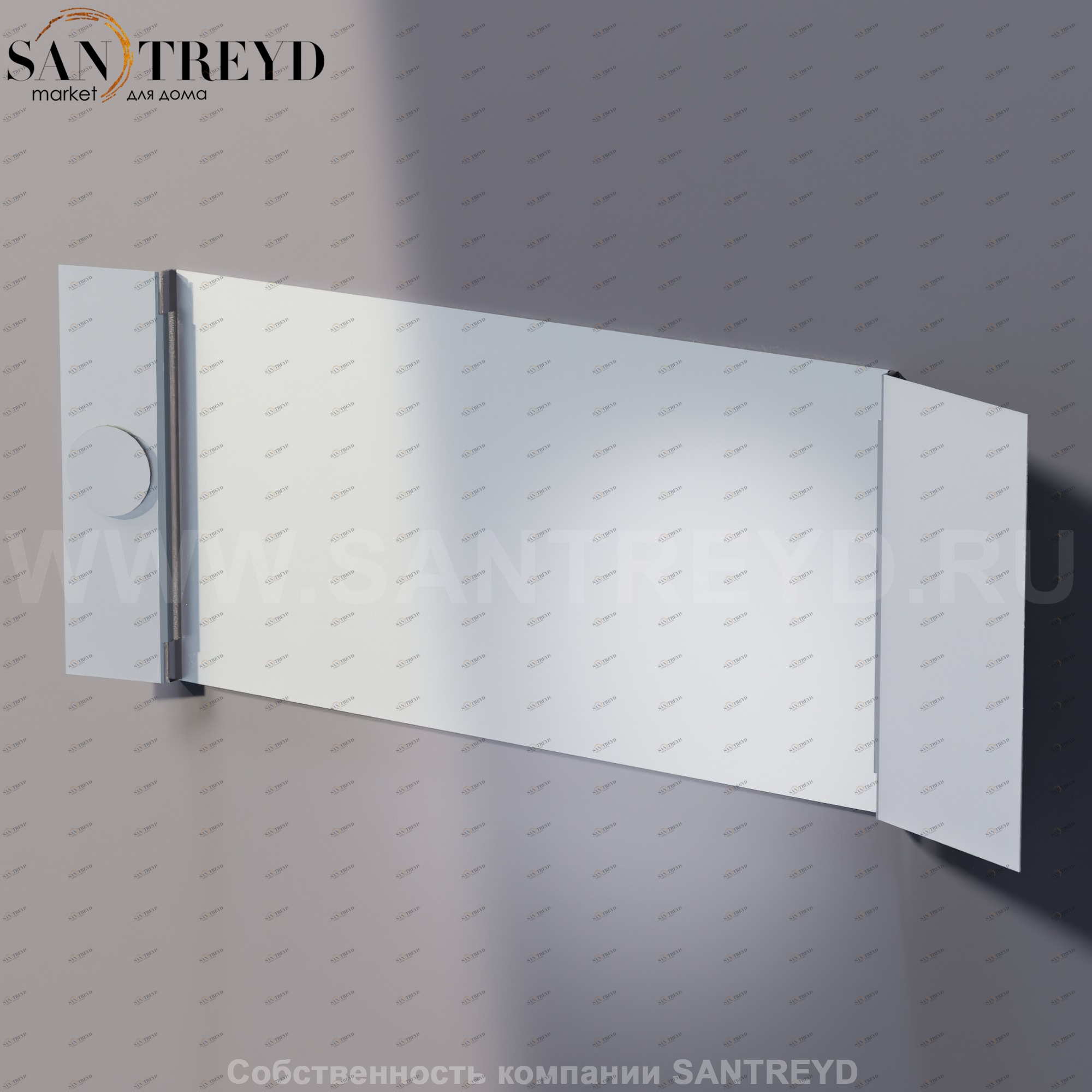 Agape NARCISO Прямоугольное модульное зеркало: длина 167 см, высота 80 см ANAR160204TS