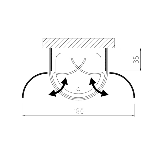 B7294ULUTR New Cee Сollection душевая зона  Samo 41179 - Вид №1