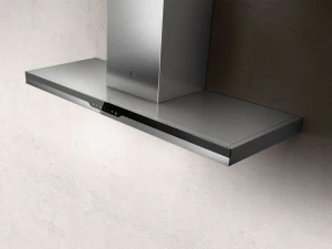 Elica Настенная вытяжка из стекла и стали Téchne