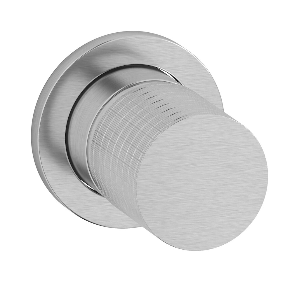 Внешние части встроенного смесителя на 1 потребителя WE ARE IB ga305ss Brushed Nickel Gatsby