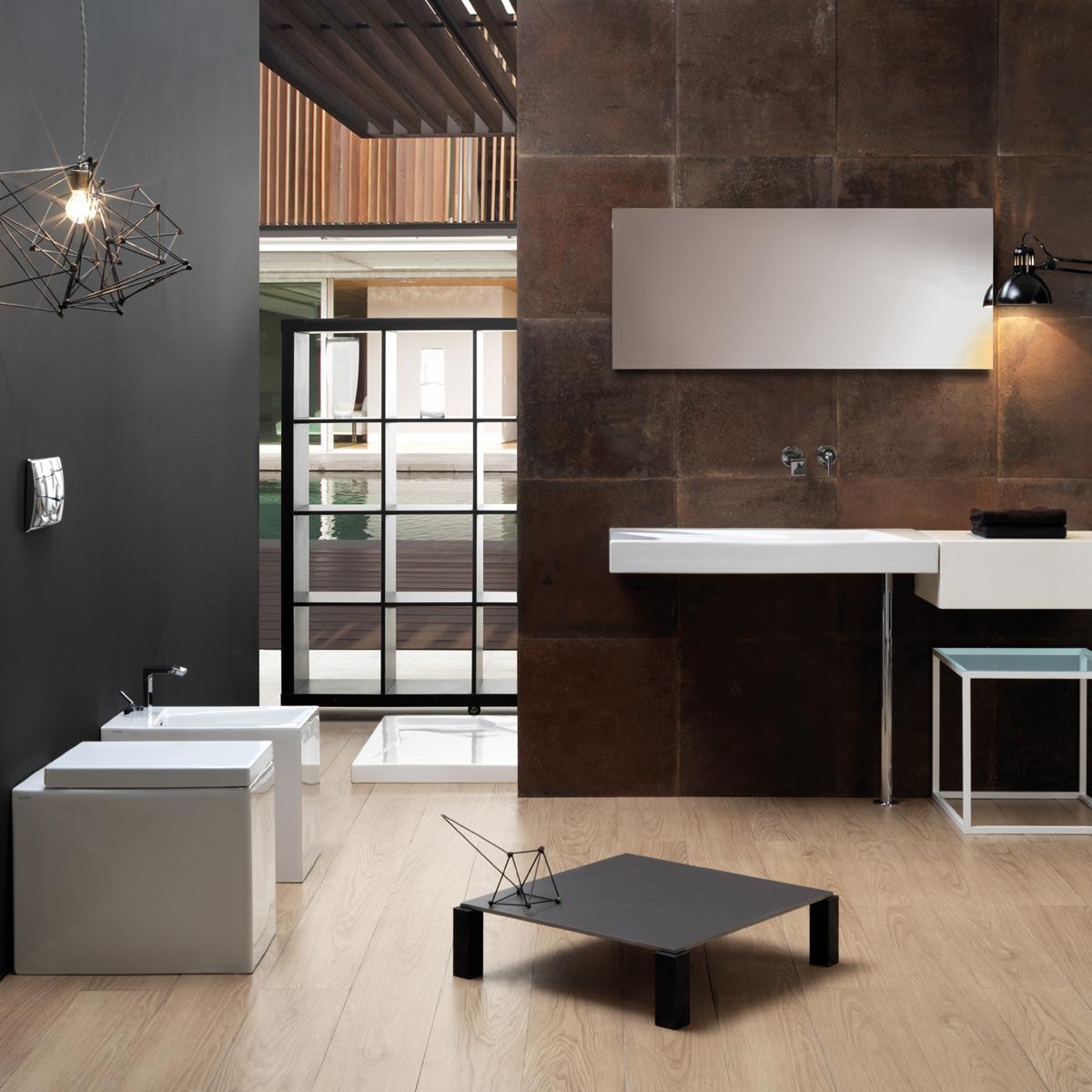 OZBI012 Напольное биде приставное GSG CERAMIC - Вид №3