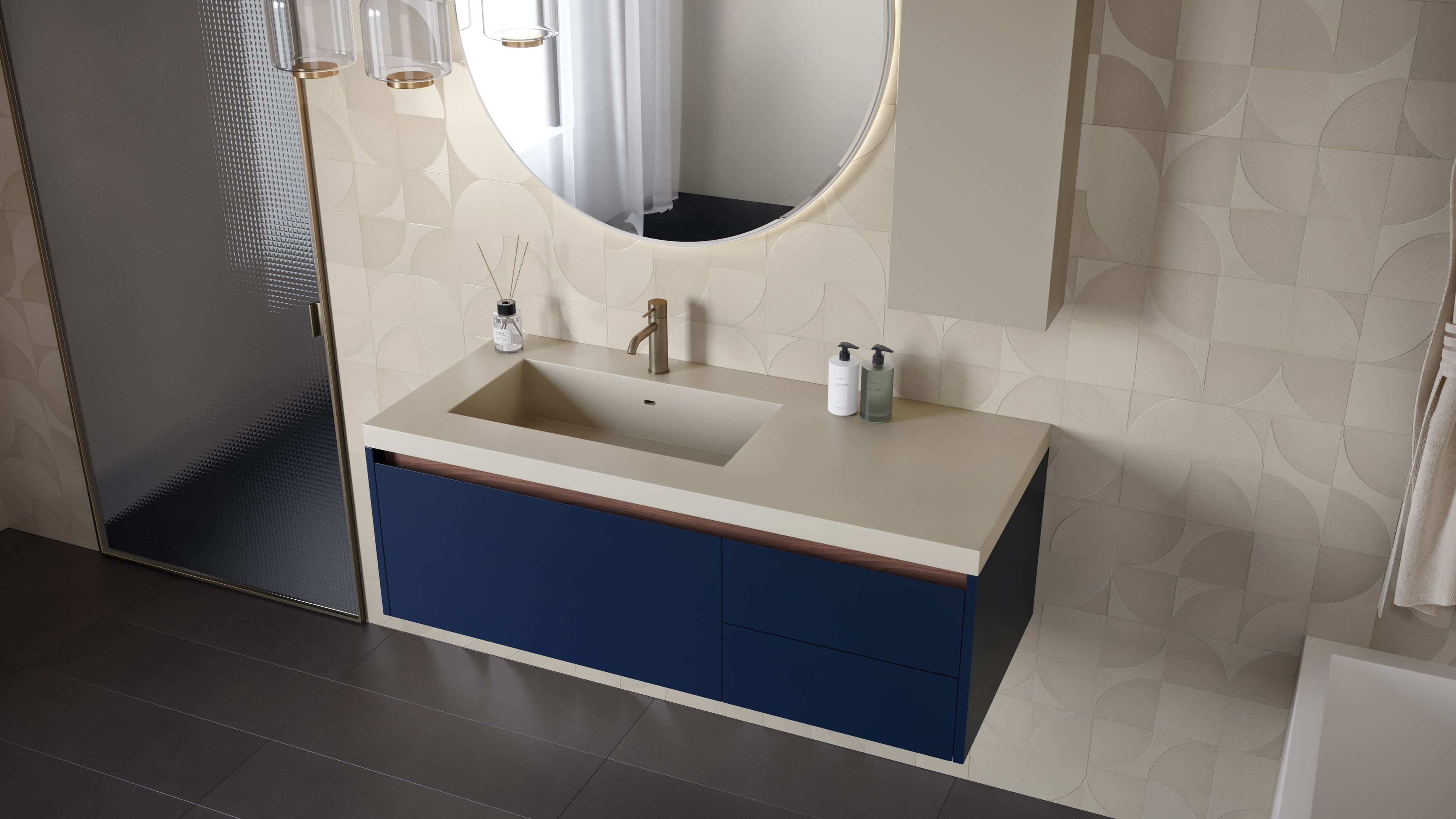 Прямоугольная раковина Corian® с столешницей Acquapazza Corian ® elements ARCH-00062834 - Вид №4