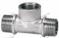 Тройник 1/2Mх1/2Fх1/2М (AQuafit) 18487