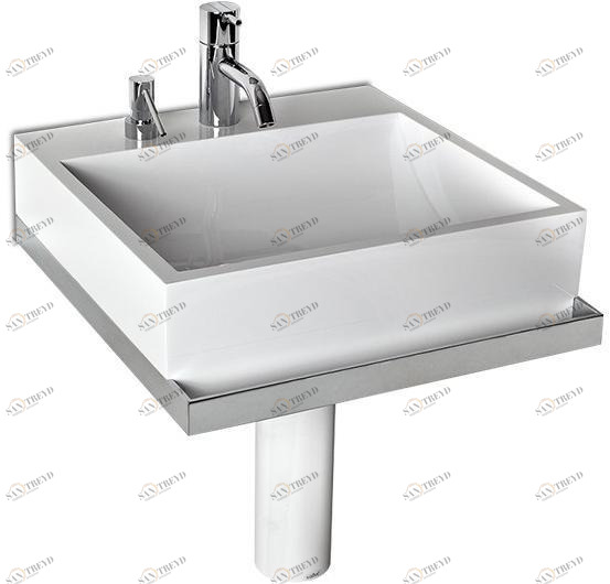 Подвесная раковина настенная овальная Vallvé Quarenta белая sun-id-1398744