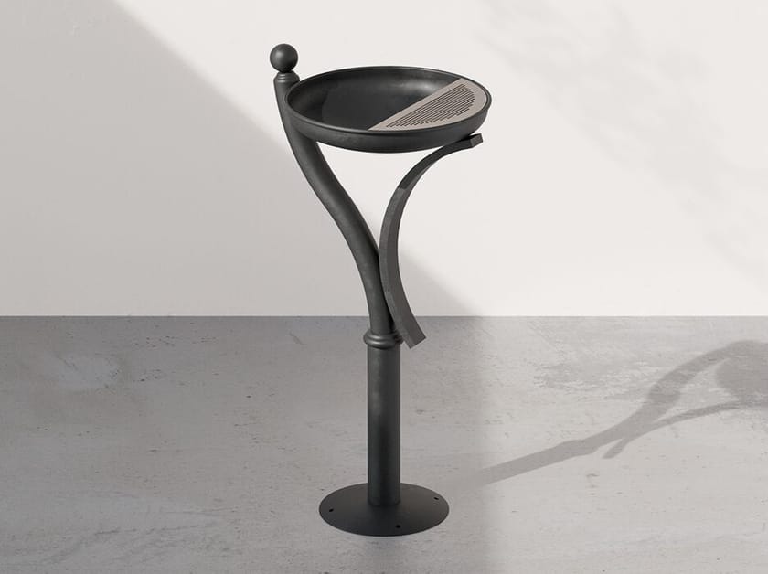 Стальная пепельница для общественных мест DIMCAR ARCH-00063488