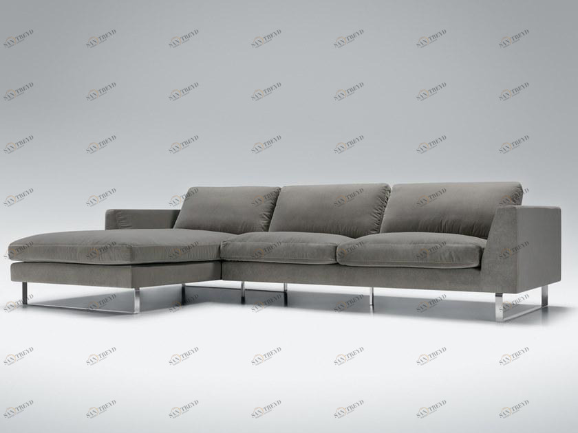 Sits 4-х местный модульный тканевый диван с шезлонгом Ohio sun-id-1438855