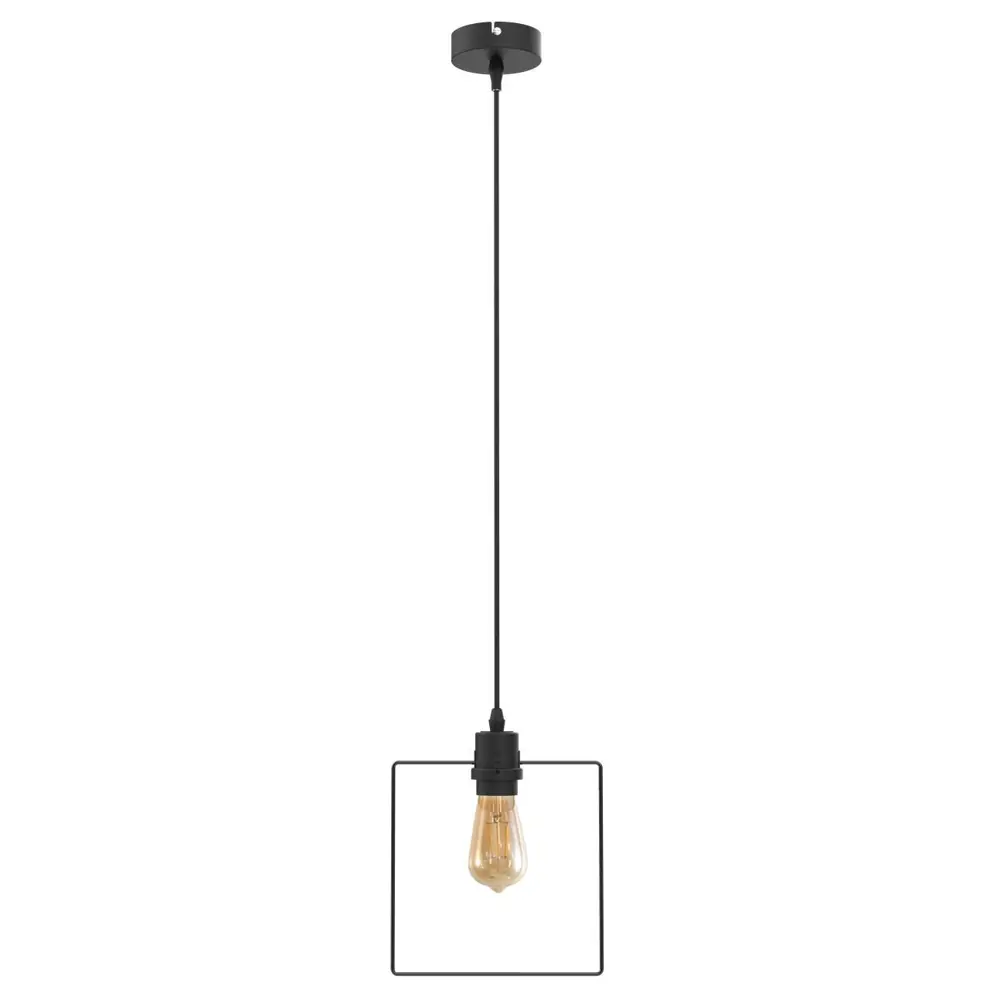 Светильник подвесной Alys TL1250H3-01BL, 1 лампа, 6 м², цвет чёрный Toplight STLM-2091344