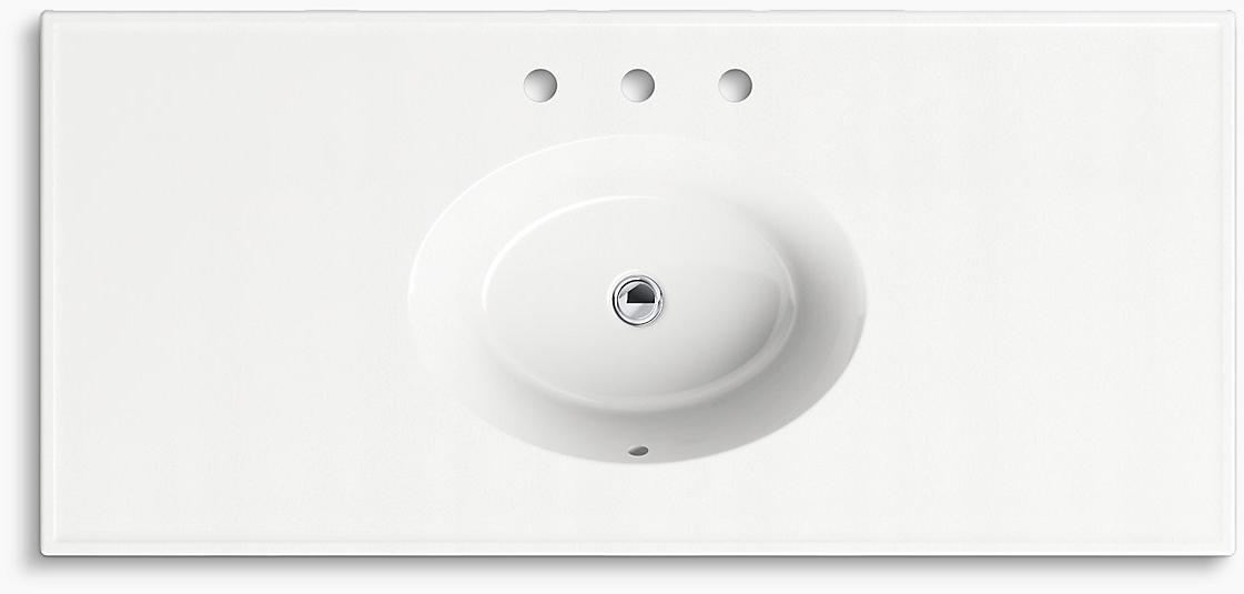 K-2891-8-G85 Накладная раковина на столешницу  прямоугольная Kohler  - Вид №2