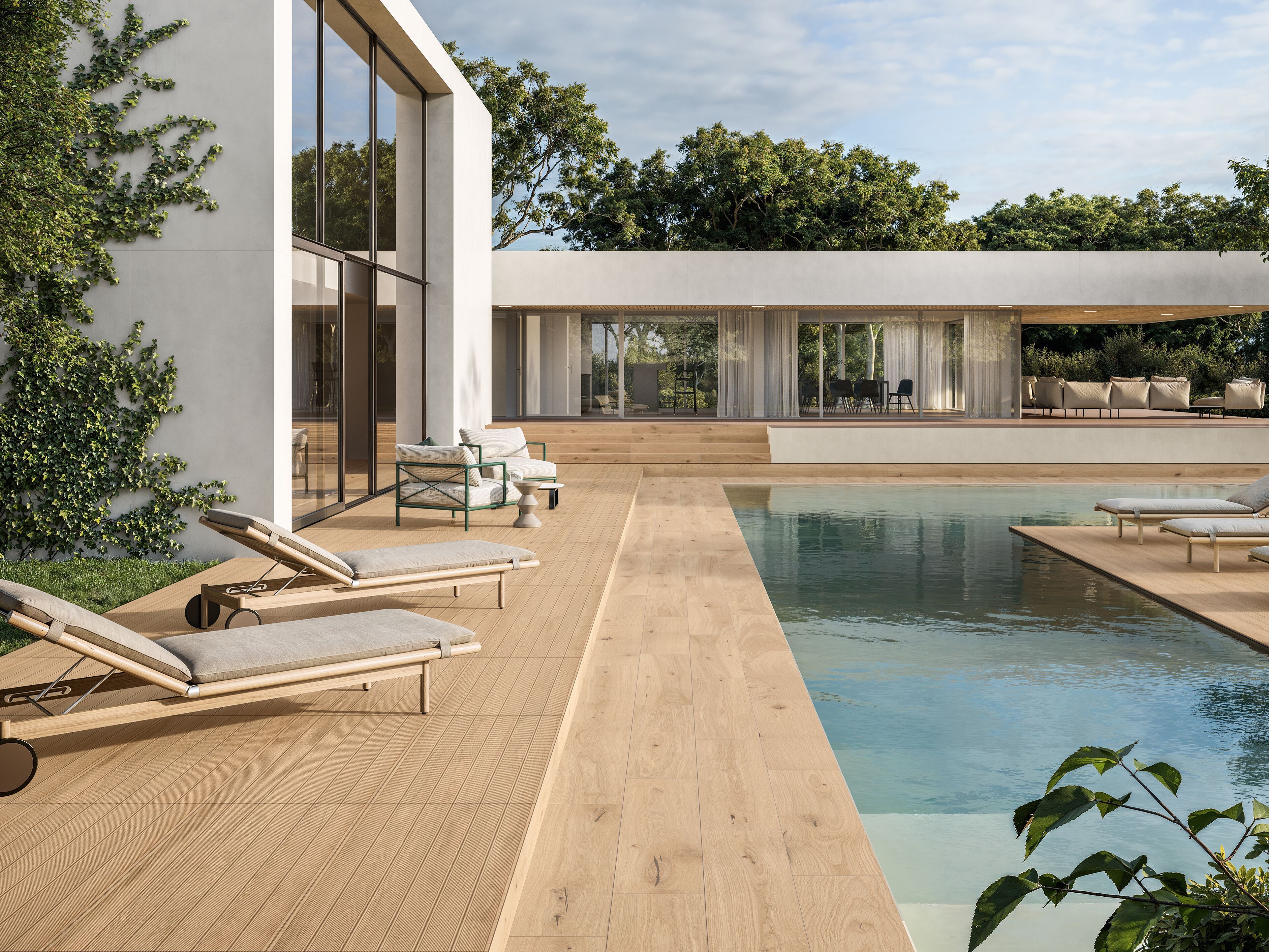 Напольное покрытие из керамогранита под дерево Atlas Concorde журнал ARCH-00092892