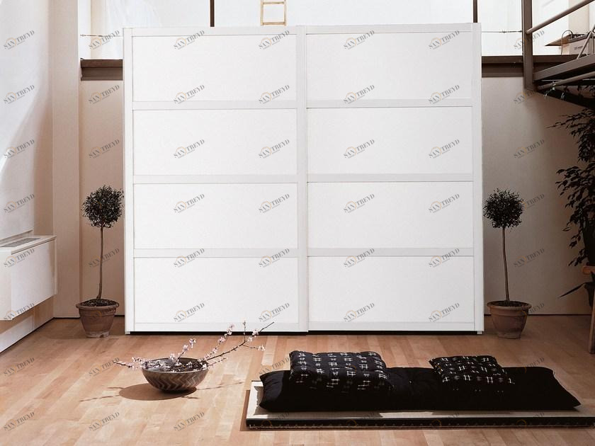 EmmeBi Шкаф-купе из лакированного дерева с раздвижными дверцами Orizzonte sun-id-1448619