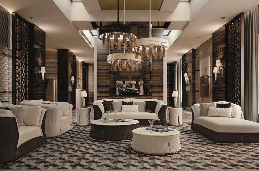 Turri Кожаный диван на контракт Vogue sun-id-1464601 - Вид №1