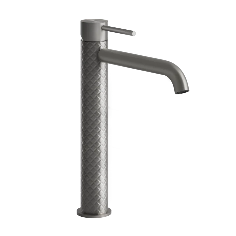 Смеситель для умывальника 54106 239 Gessi Gessi316 ПОЧИЩЕННАЯ ЩЕТКОЙ СТАЛЬ 54106239