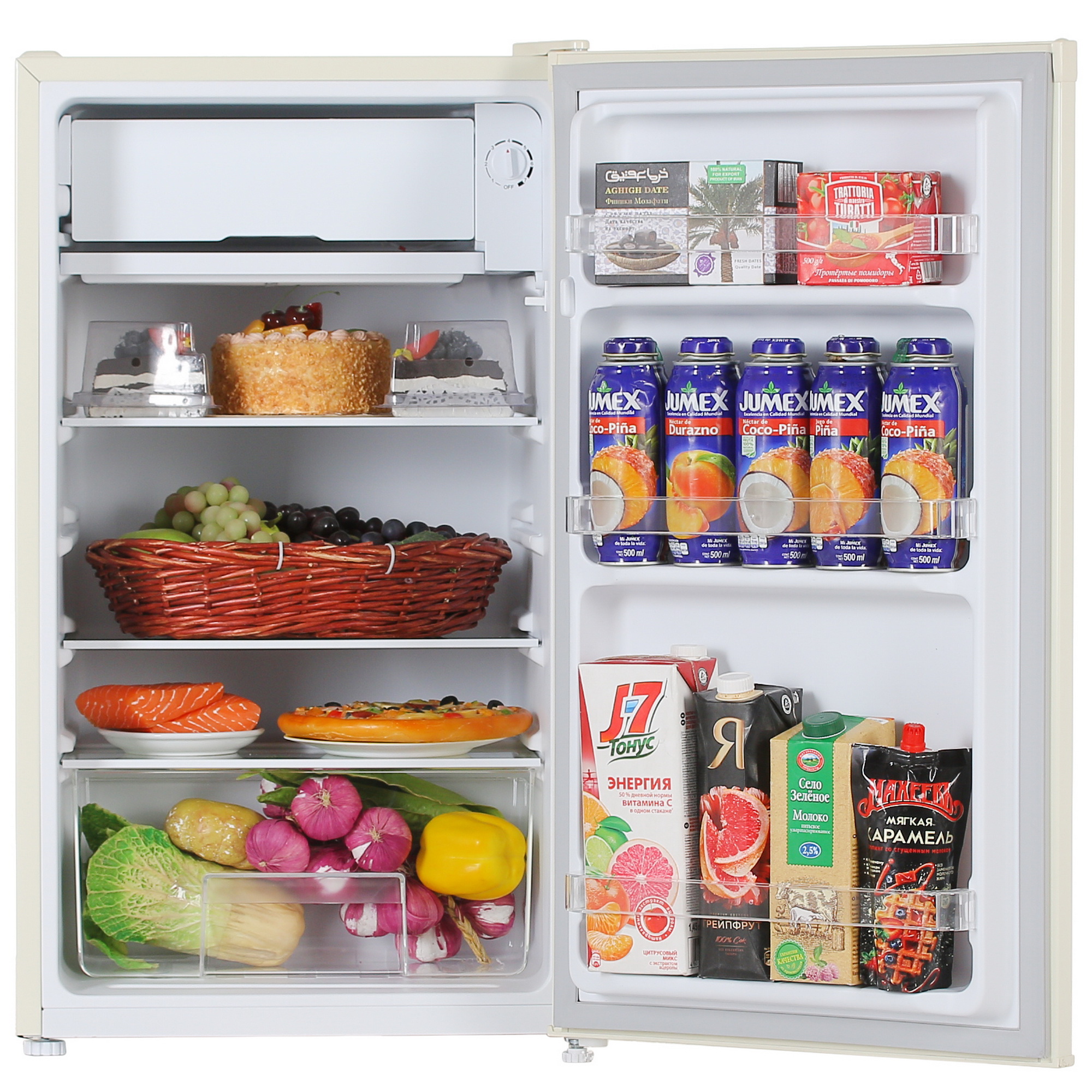 4890630 Холодильник компактный   Aceline S201AMG бежевый STDN-0034194 - Вид №5