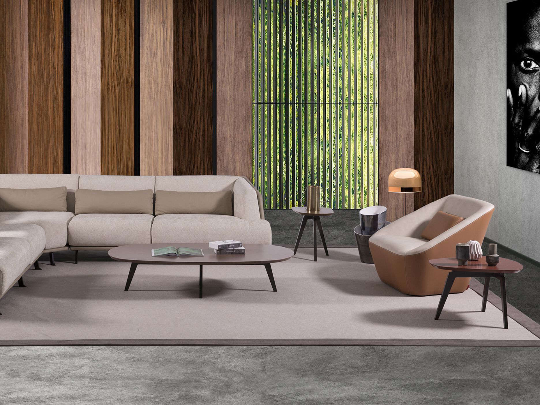 Кожаное кресло с подлокотниками ABLE Спенсер ARCH-00140841 - Вид №6