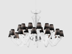 Хрустальная светодиодная люстра