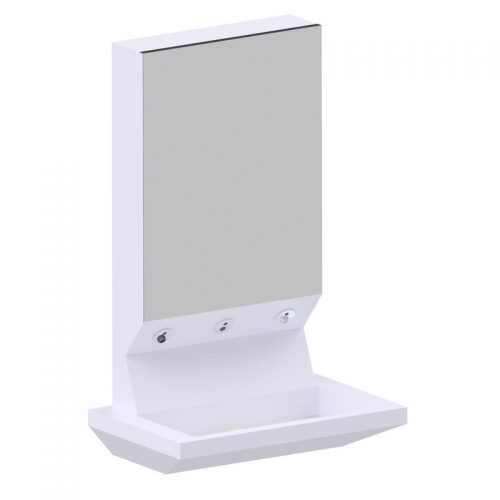 10565 Подвесная раковина настенная прямоугольная IDRAL 