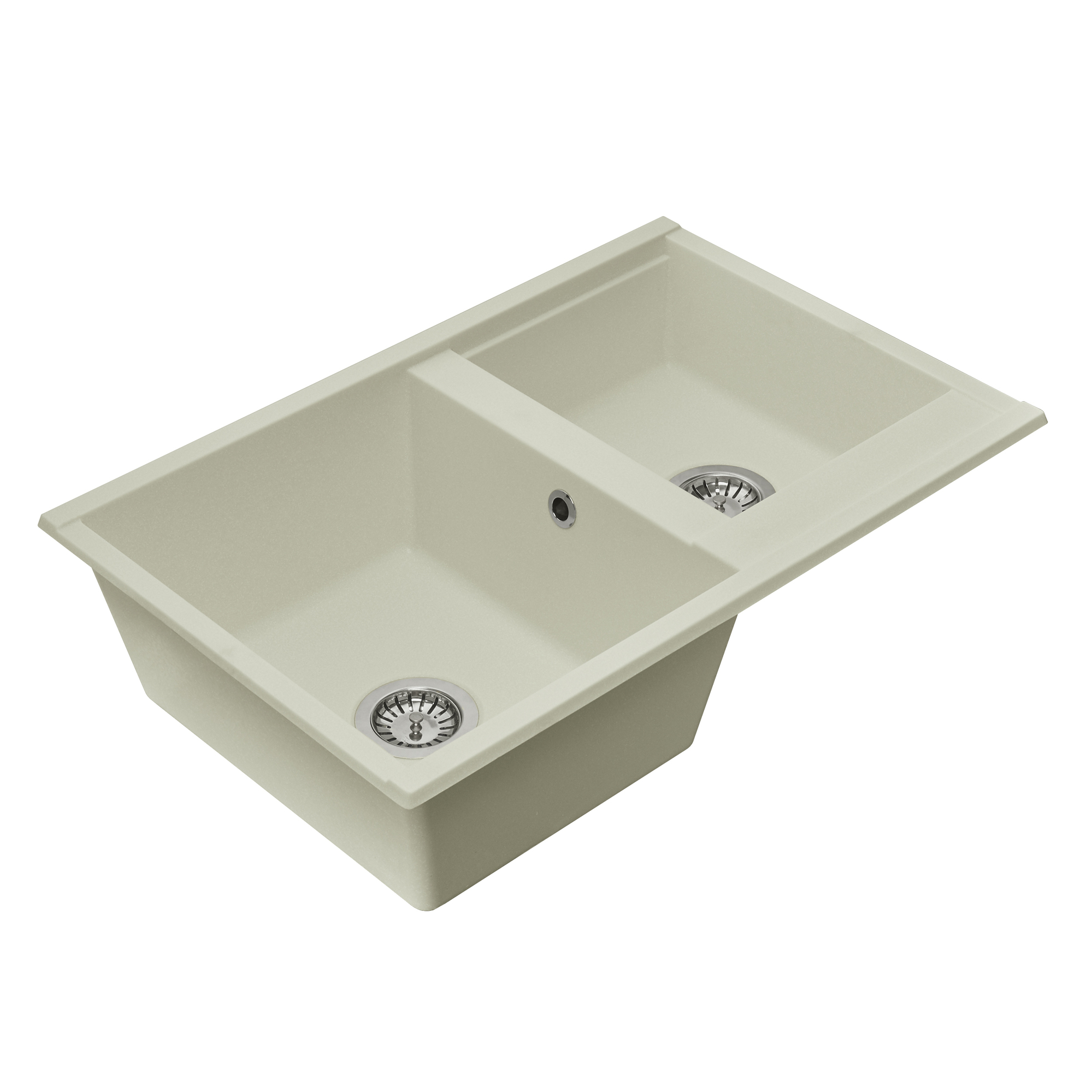 1A723132DE240 Мойка кухонная прямоугольная AQUATON ДЕЛИЯ - Вид №2