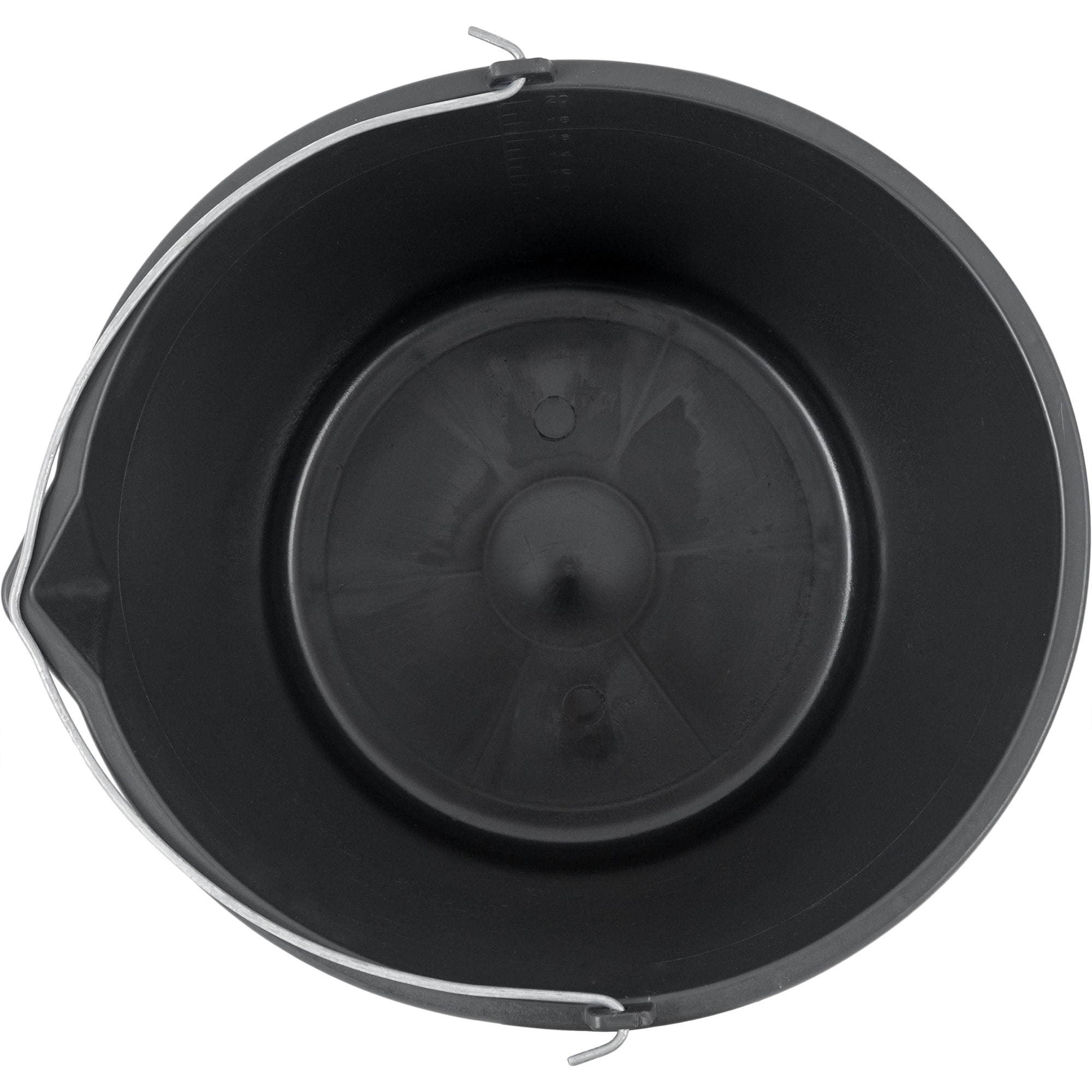 82366338 Ведро 20 л пластиковое цвет тёмно-серый Santreyd  - Вид №2