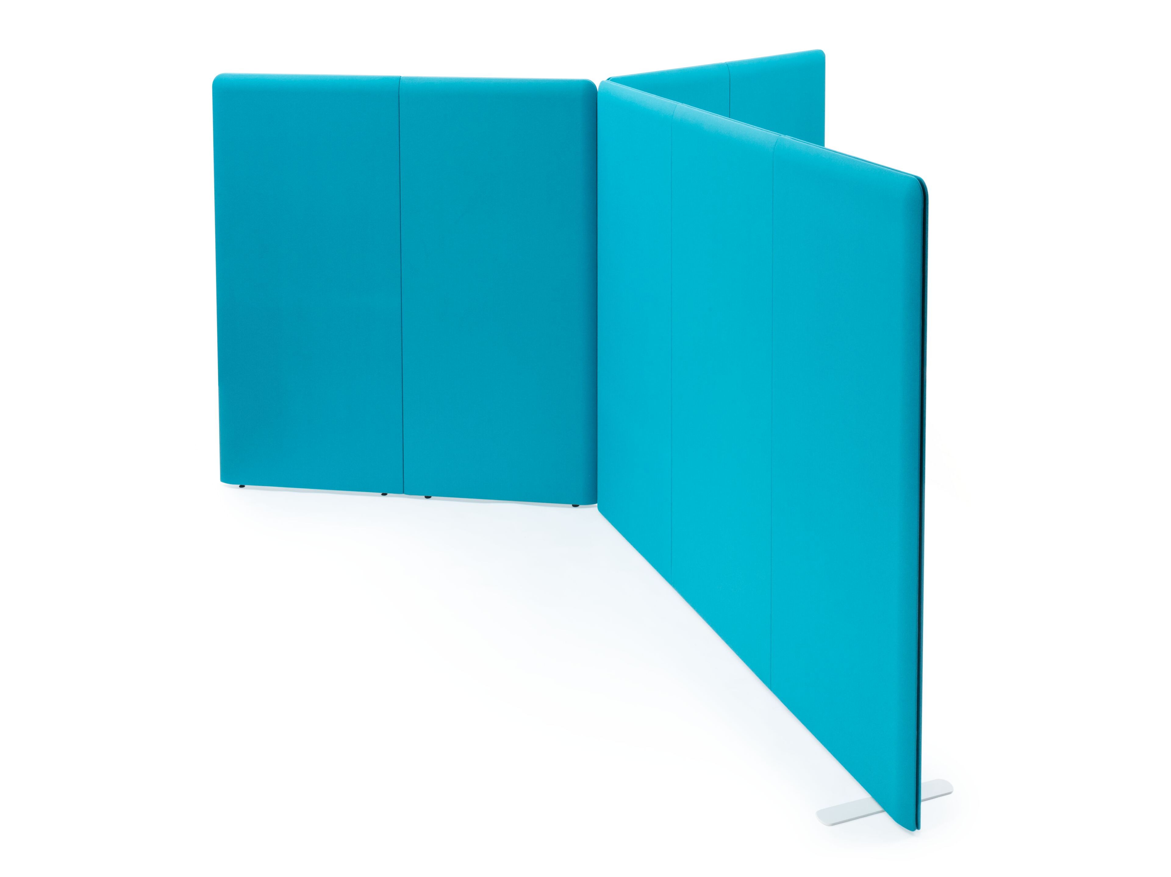 Звукопоглощающая ткань отдельно стоящая офисная перегородка Haworth DRIFT 62 ARCH-00094203