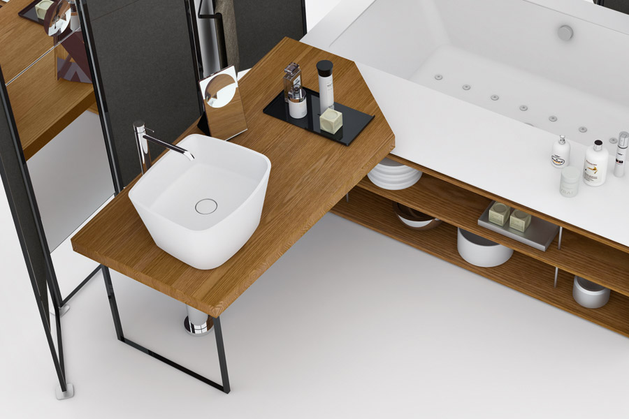 Makro умывальная зона Wing Marco Taietta sun-id-2017767 - Вид №3