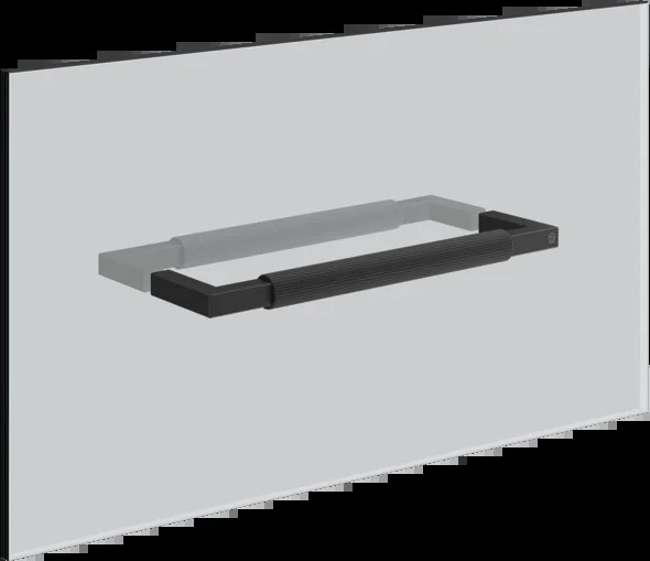 Полотенцесушитель 67542 299 Gessi Shower g МАТОВО-ЧЕРНЫЙ