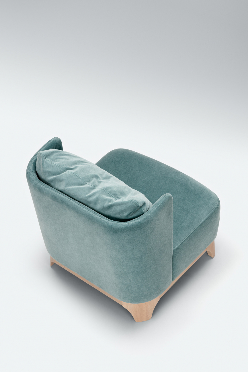 Кресло Alma бирюзовое SITS ALMA 192443 Бирюзовый - Вид №3