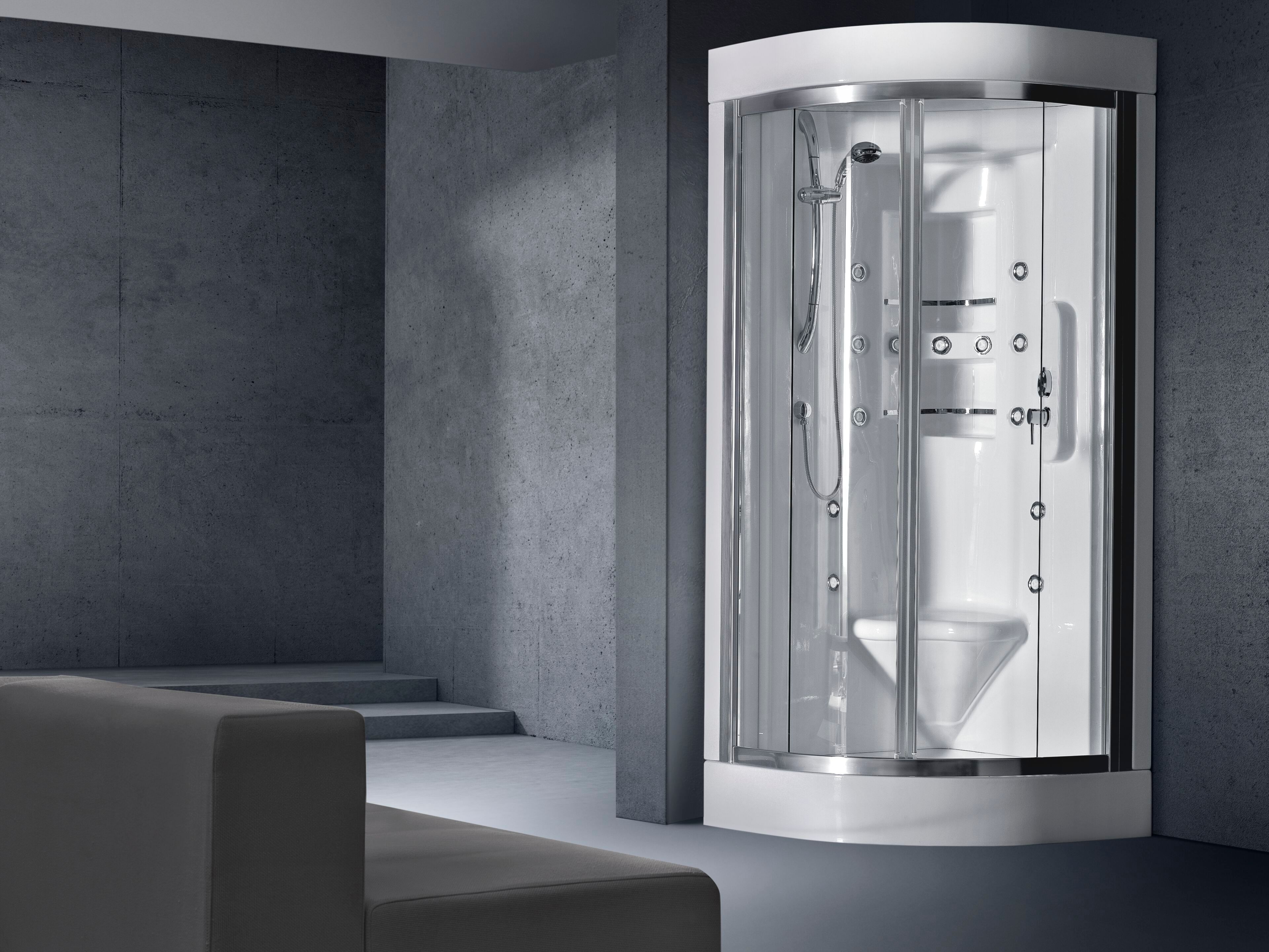 Многофункциональная душевая кабина Gruppo Treesse мебель для ванной комнаты-душевая система ARCH-00062768