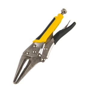 Клещи зажимные удлиненные Topex 32D857 225 мм захват до 40 мм