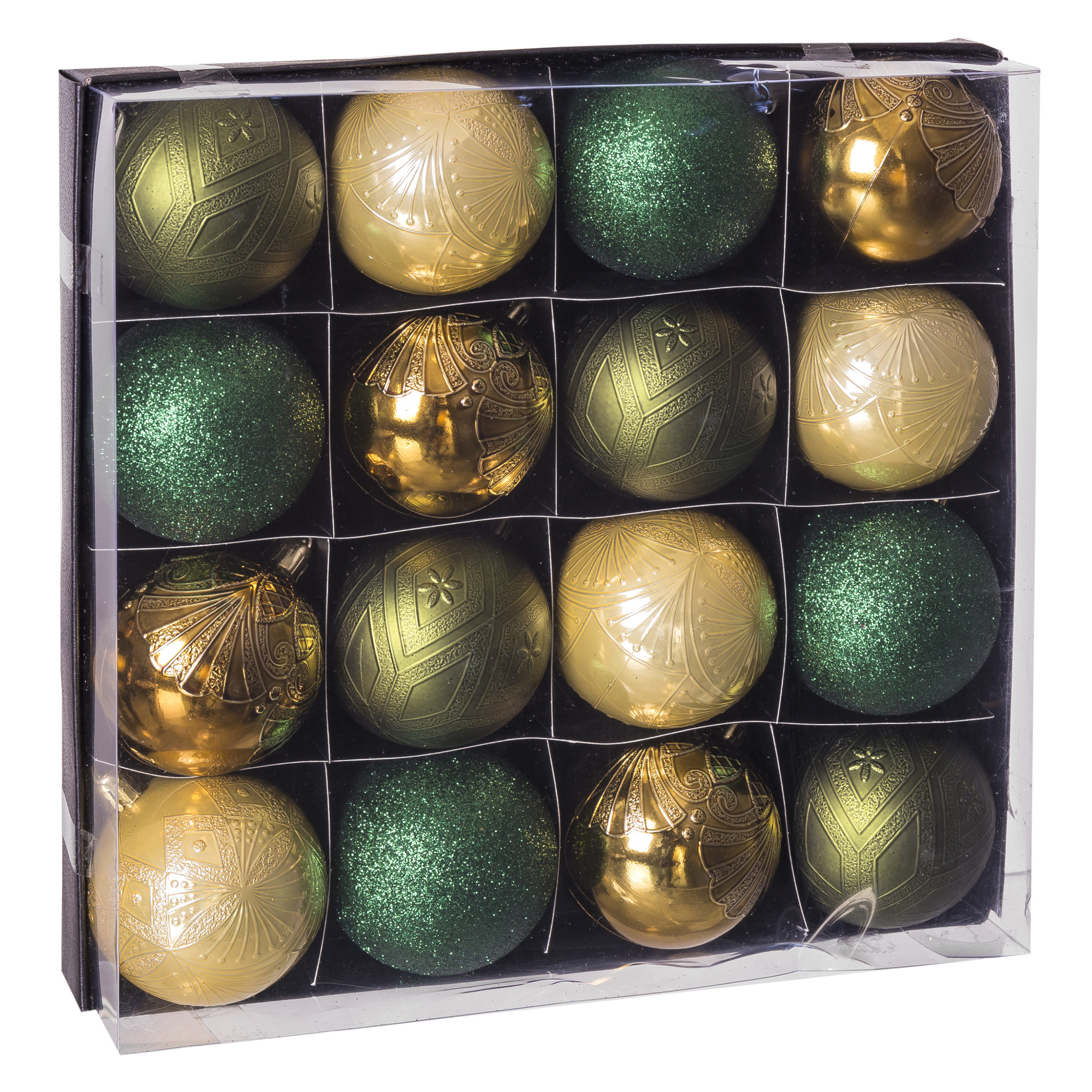 DZ-115-926 ЕЛОЧНАЯ ИГРУШКА, НАБОР 16 ШТ TO4ROOMS 