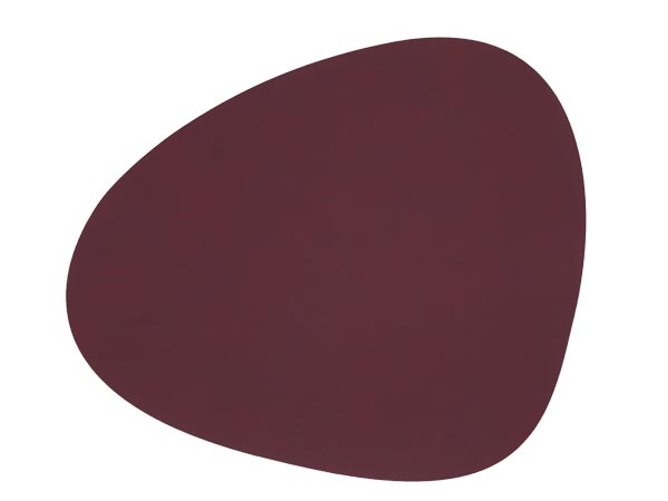 981044 NUPO plum подстановочная салфетка фигурная 37x44 см, толщина 1,6 мм;LIND DNA 