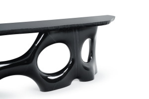 Консоль из стекловолокна с полумесяцем