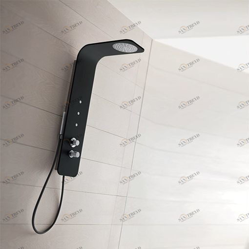 Душевая колонна термостатическая 7CM200TE3B1 Geda Nextage Macò с небулайзерами MACO