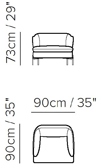 Natuzzi Кожаное кресло с подлокотниками Saturday sun-id-1494700 - Вид №3