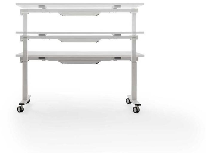 IBEBI Регулируемый по высоте стол на колесиках Telemaco sun-id-1414296 - Вид №3