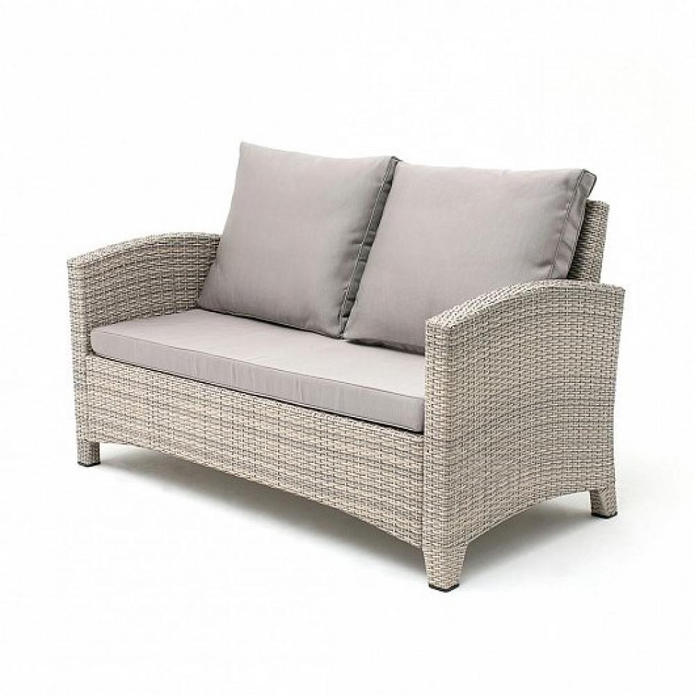 S58B-W85 Latte Плетеный диван Afina 