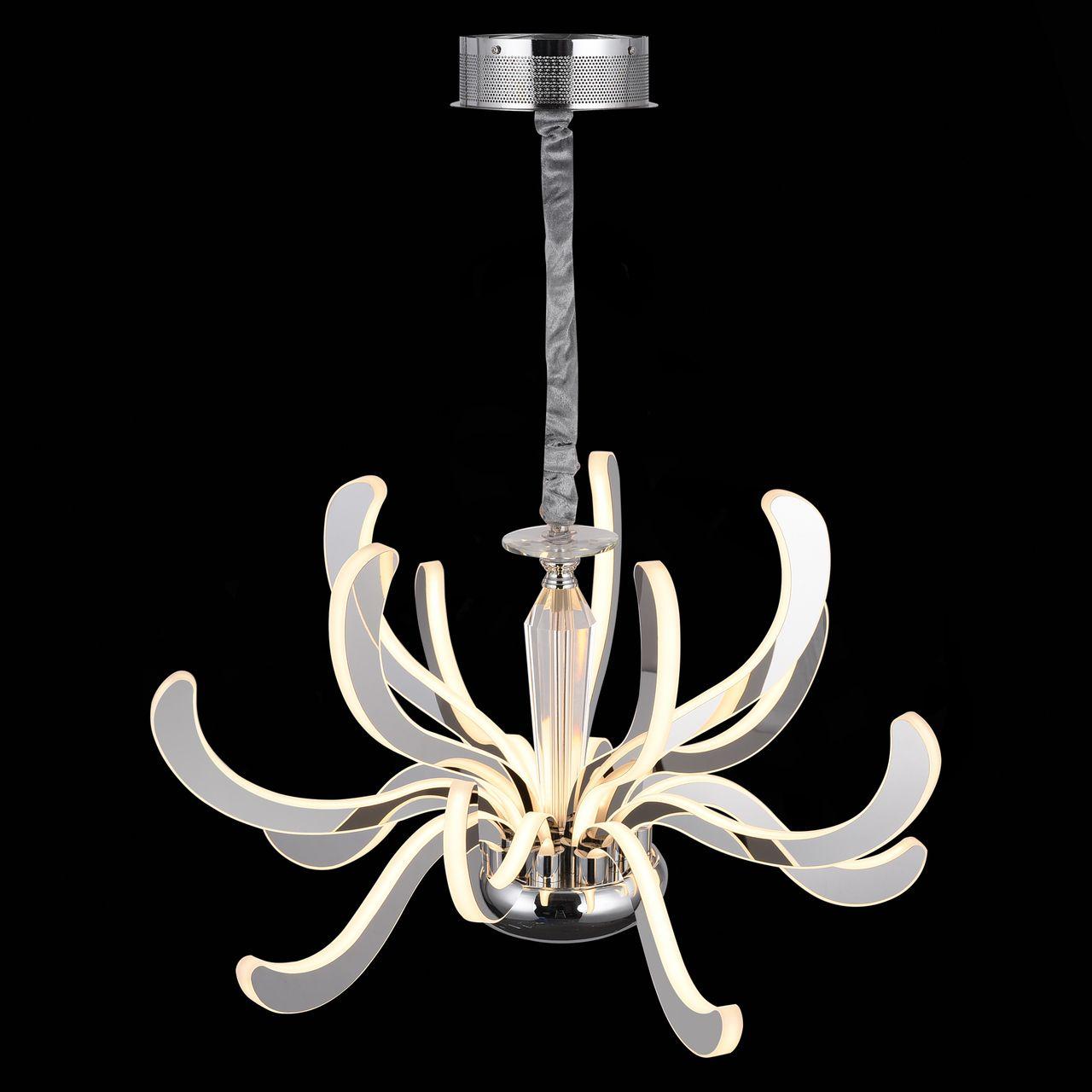 Подвесная светодиодная люстра ST Luce Aricia SL835.503.15 ST LUCE ДИЗАЙНЕРСКИЕ, ARICIA 279897 Хром  - Вид №1