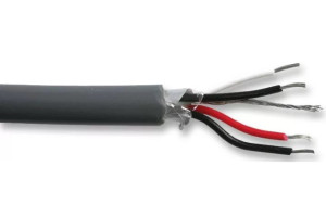 16257934 Кабель для интерфейса RS-232 9502.00U305, 2x2x24 AWG 0,61мм, F/UTP, бухта 305м. 31979 BELDEN