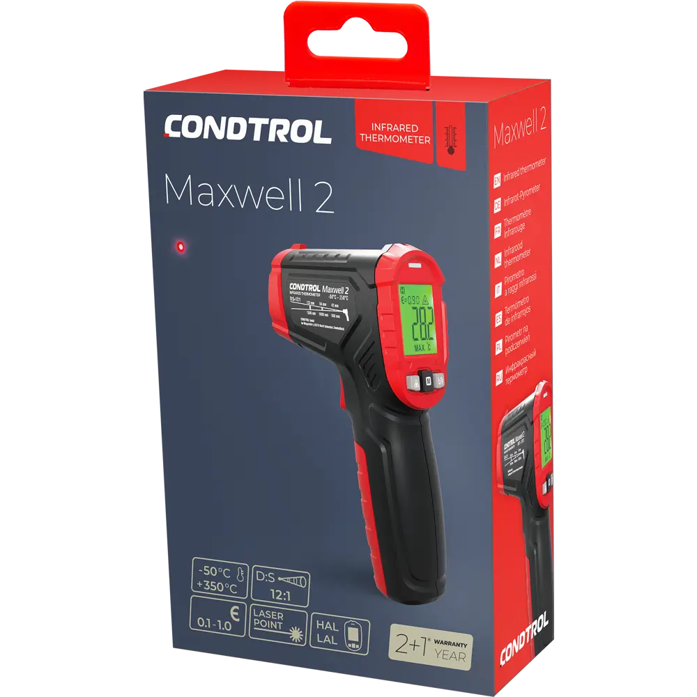 Инфракрасный пирометр CONDTROL Maxwell 2 для точных температурных измерений 89352086 STLM-0848530 - Вид №3