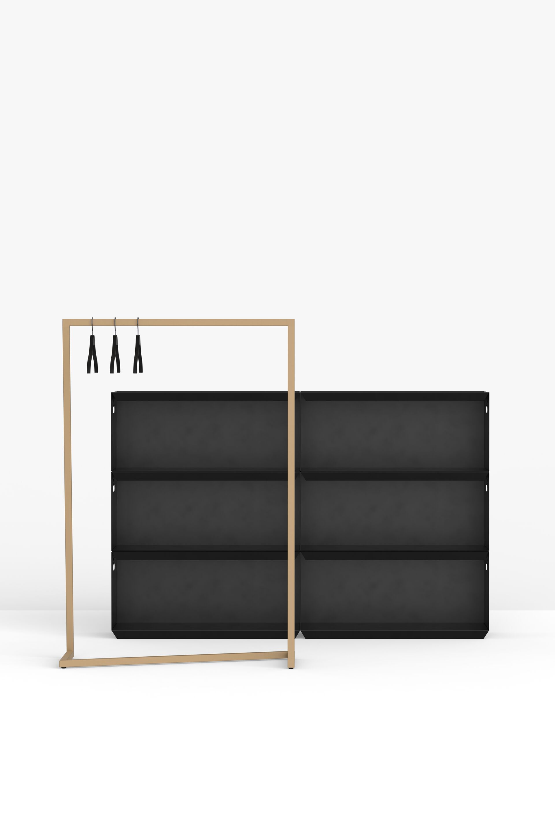 Стальная напольная вешалка с порошковым покрытием FUNCTIONALS BUTLER ARCH-00087112 - Вид №18